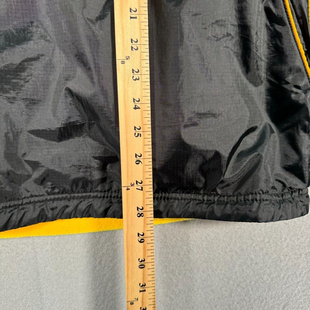 Pittsburgh Steelers Reversible Jacket‎ Mens Large Black Yellow NFL Team Apparel - Picture 11 of 15